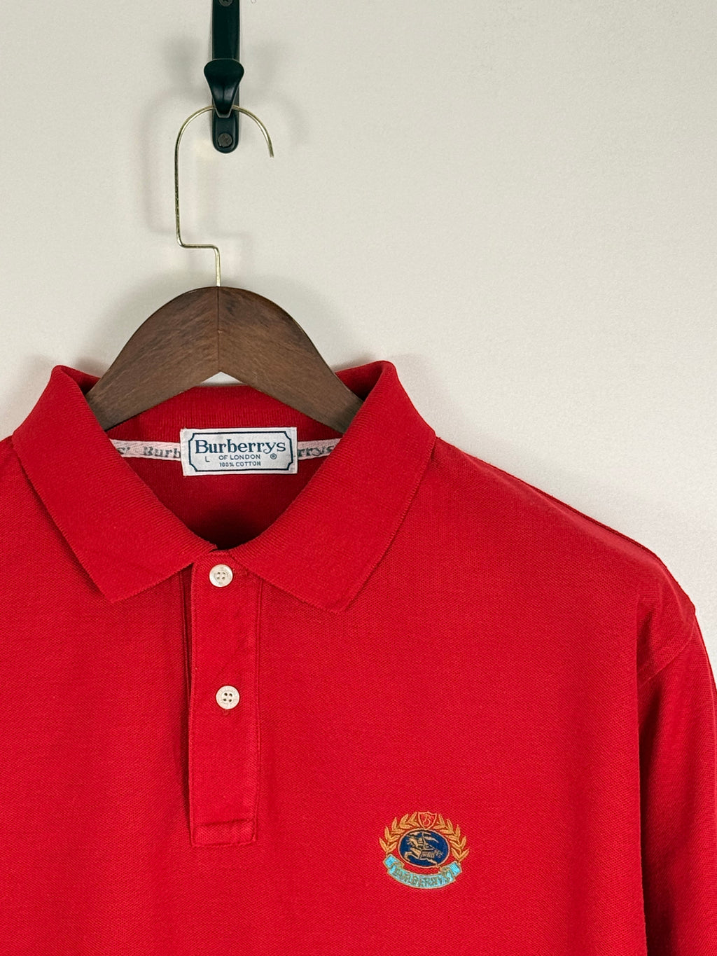 Burberrys Red Polo Shirt | C:44 L:30