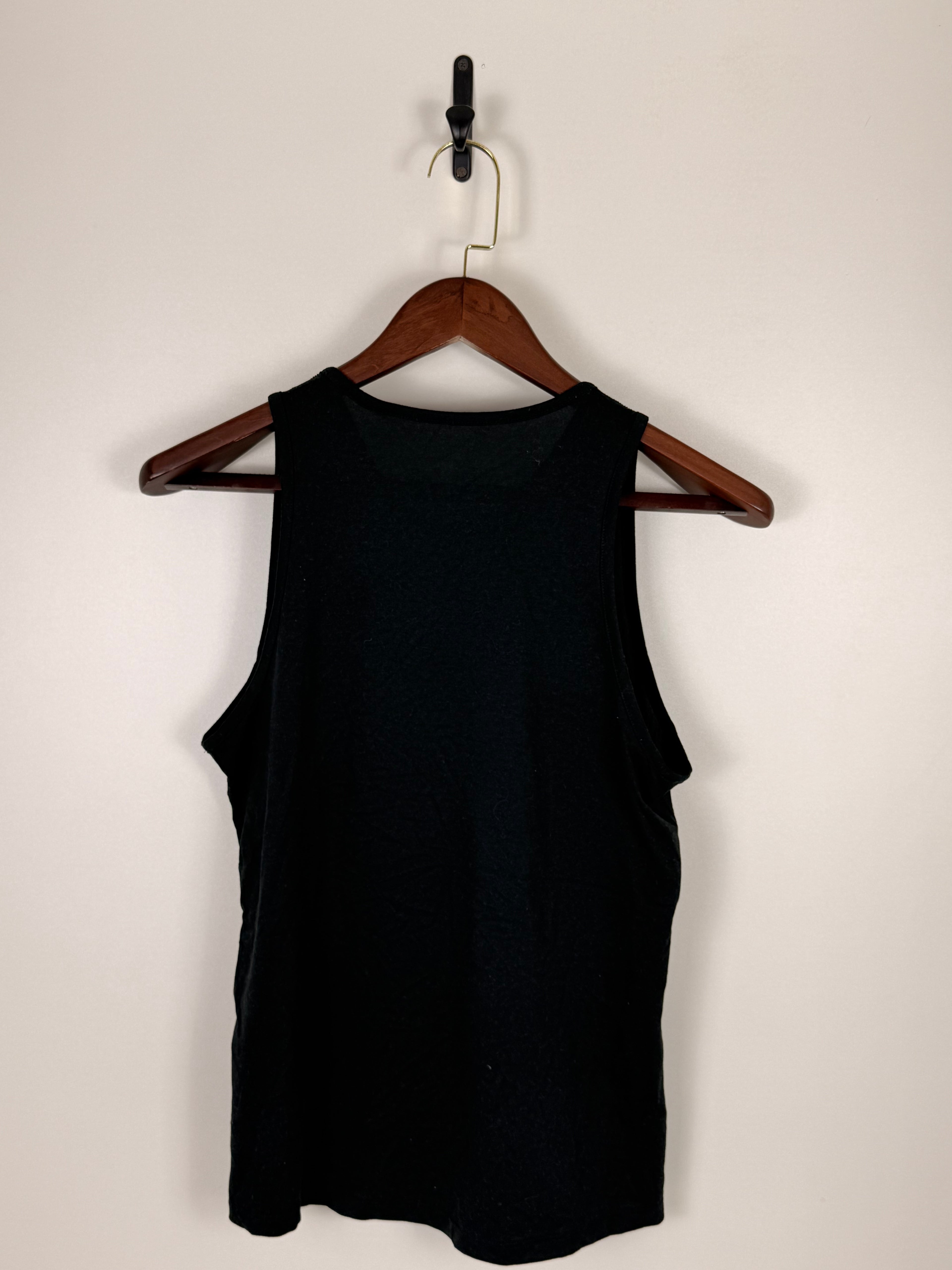 Nike Dri-FIT Black Graphic Training Tank Top | C:    L: