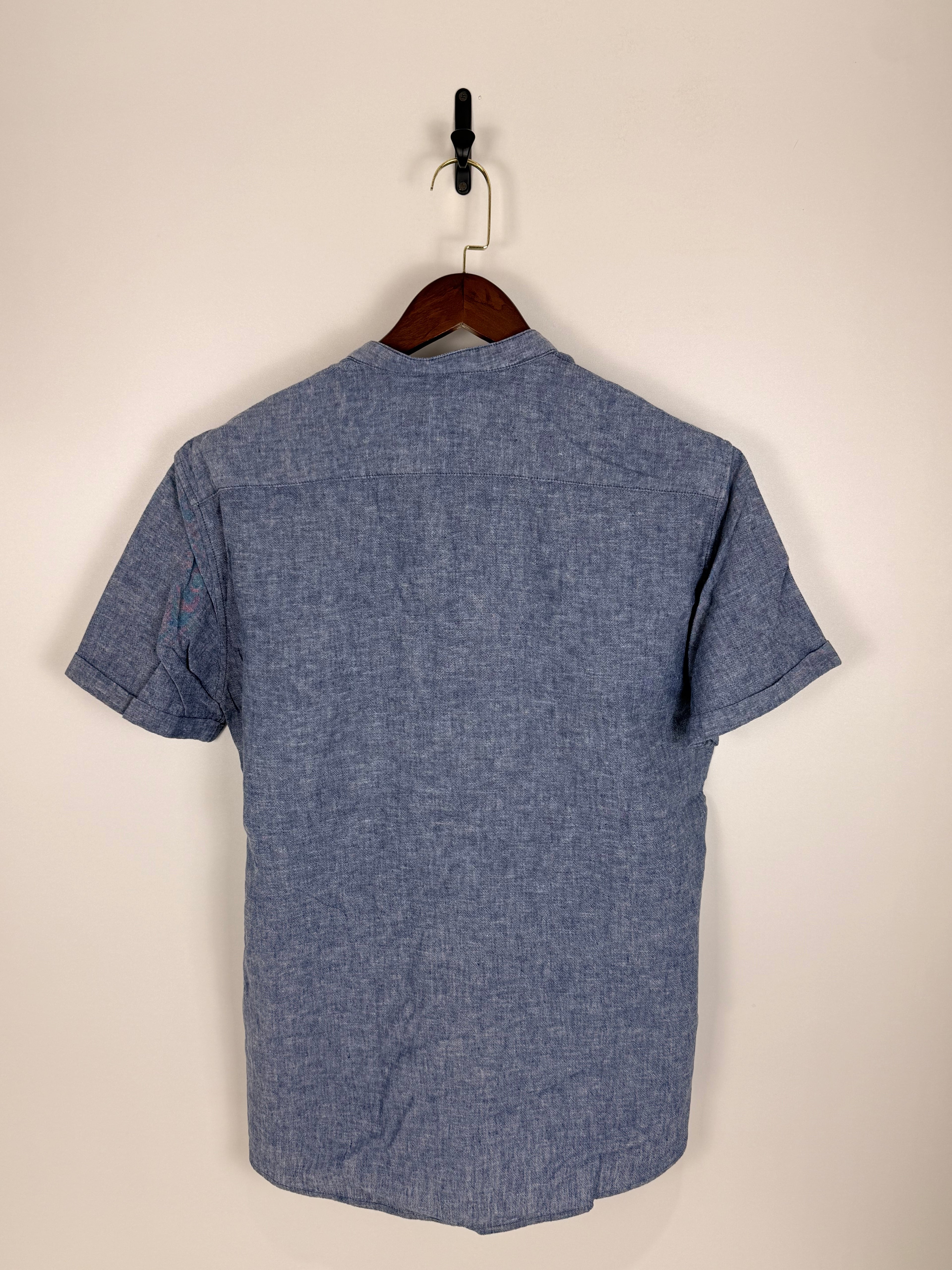 Tom Tailor Denim Short-Sleeve Button-Up Shirt | C:44 L:30