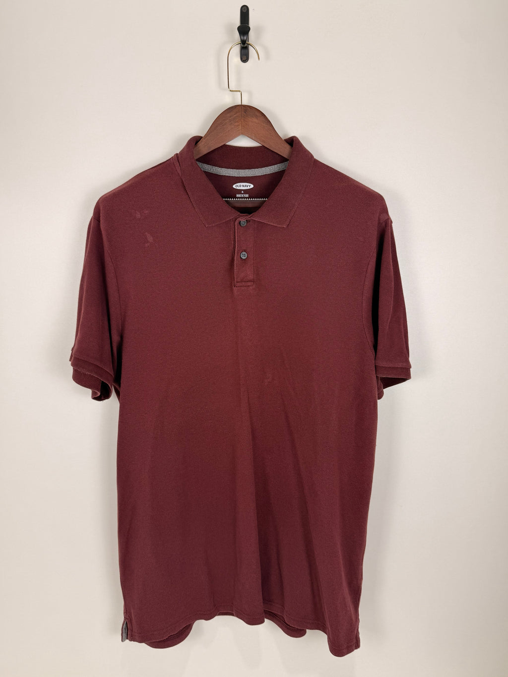 Old Navy Burgundy Essential Polo | C:46 L:31