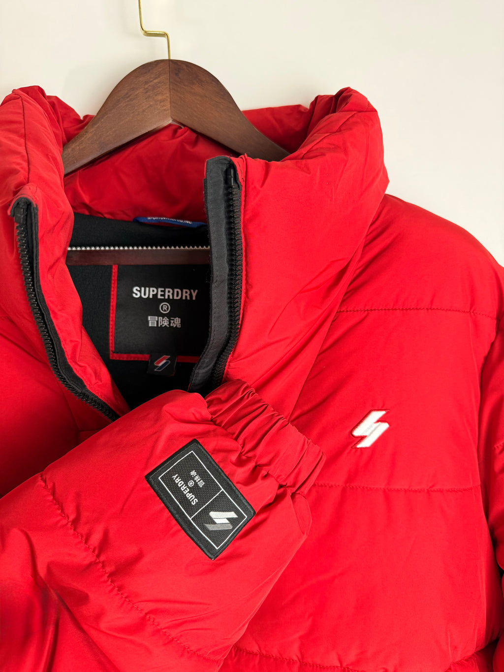 SuperDry Puffer Jacket (Polyester+Down)