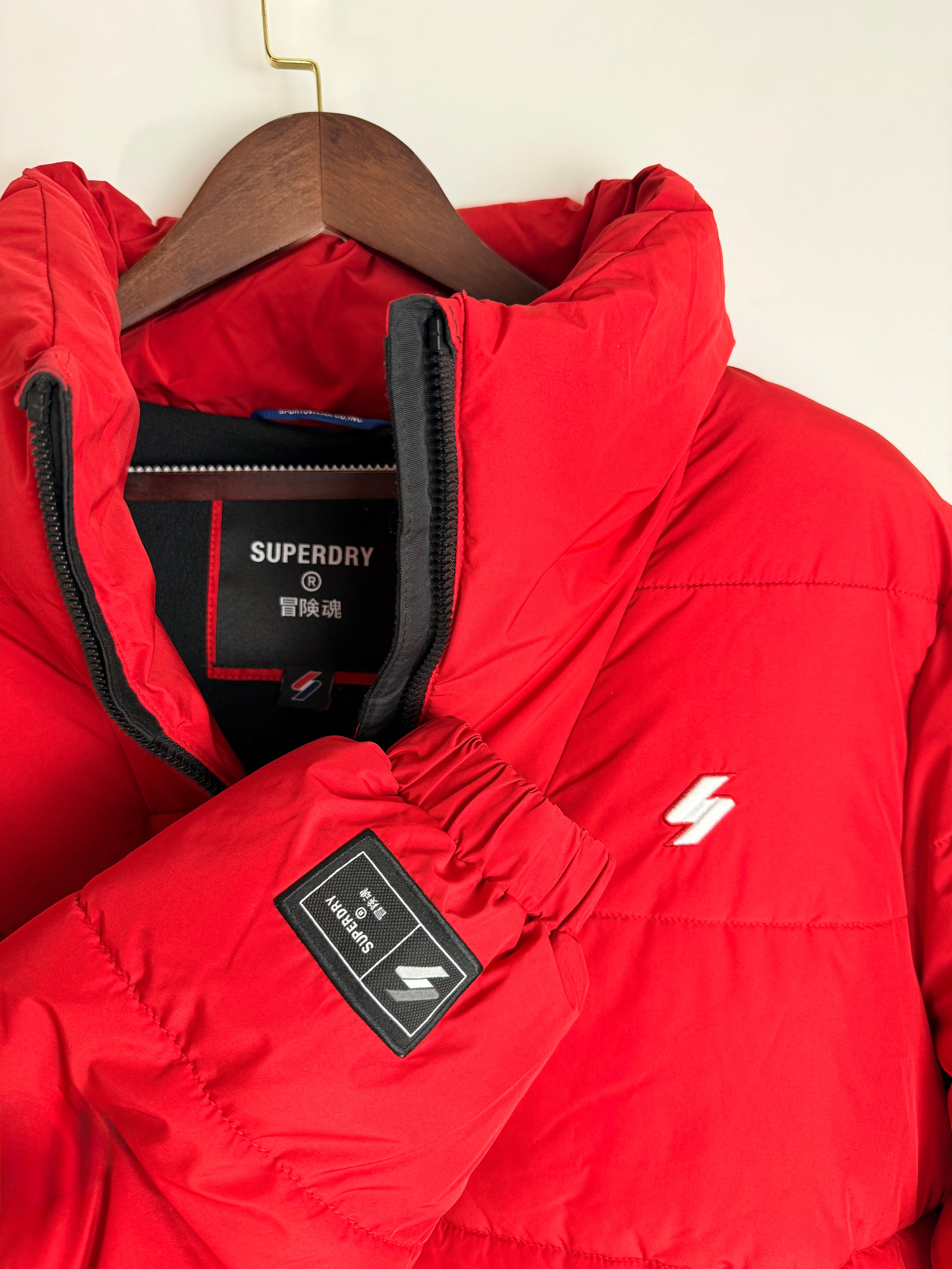 SuperDry Puffer Jacket (Polyester+Down)