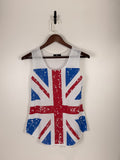 Vintage Union Jack Graphic Tank Top | C:   L: