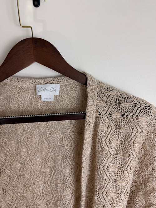 Belted Knit Cardigan