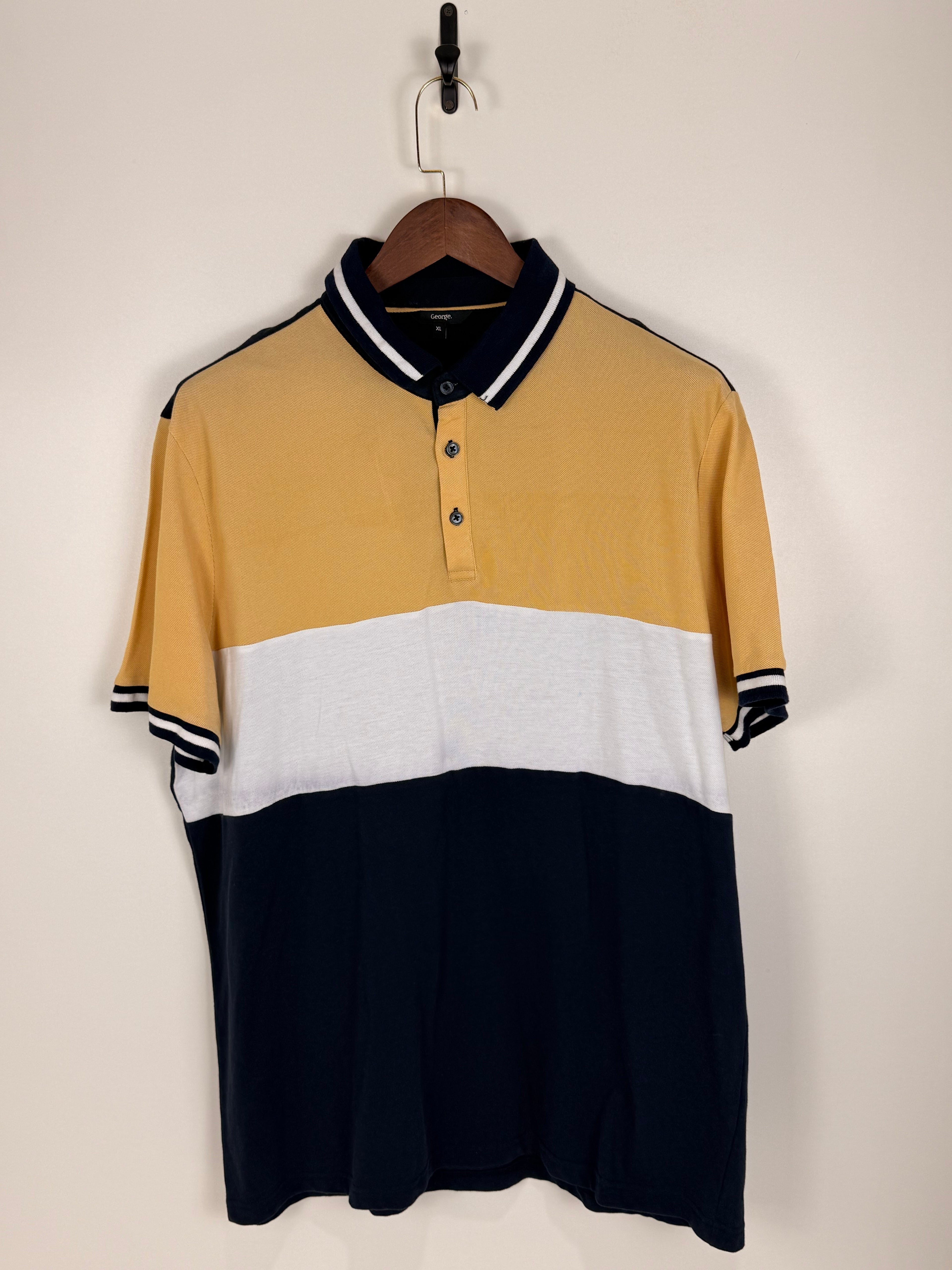 George Mustard Colorblock Polo | C:48 L:32