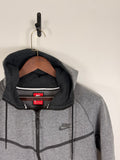 Nike Tech Fleece Grey Zip-Up Hoodie | C:44 L:25
