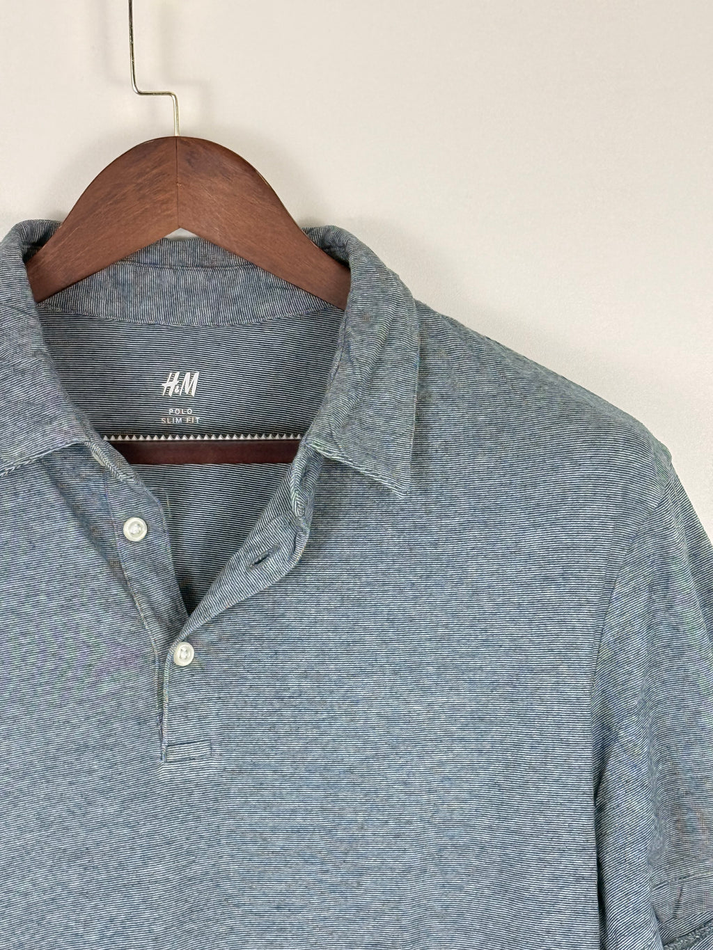 H&M Fine Stripe Polo | C:44 L:27