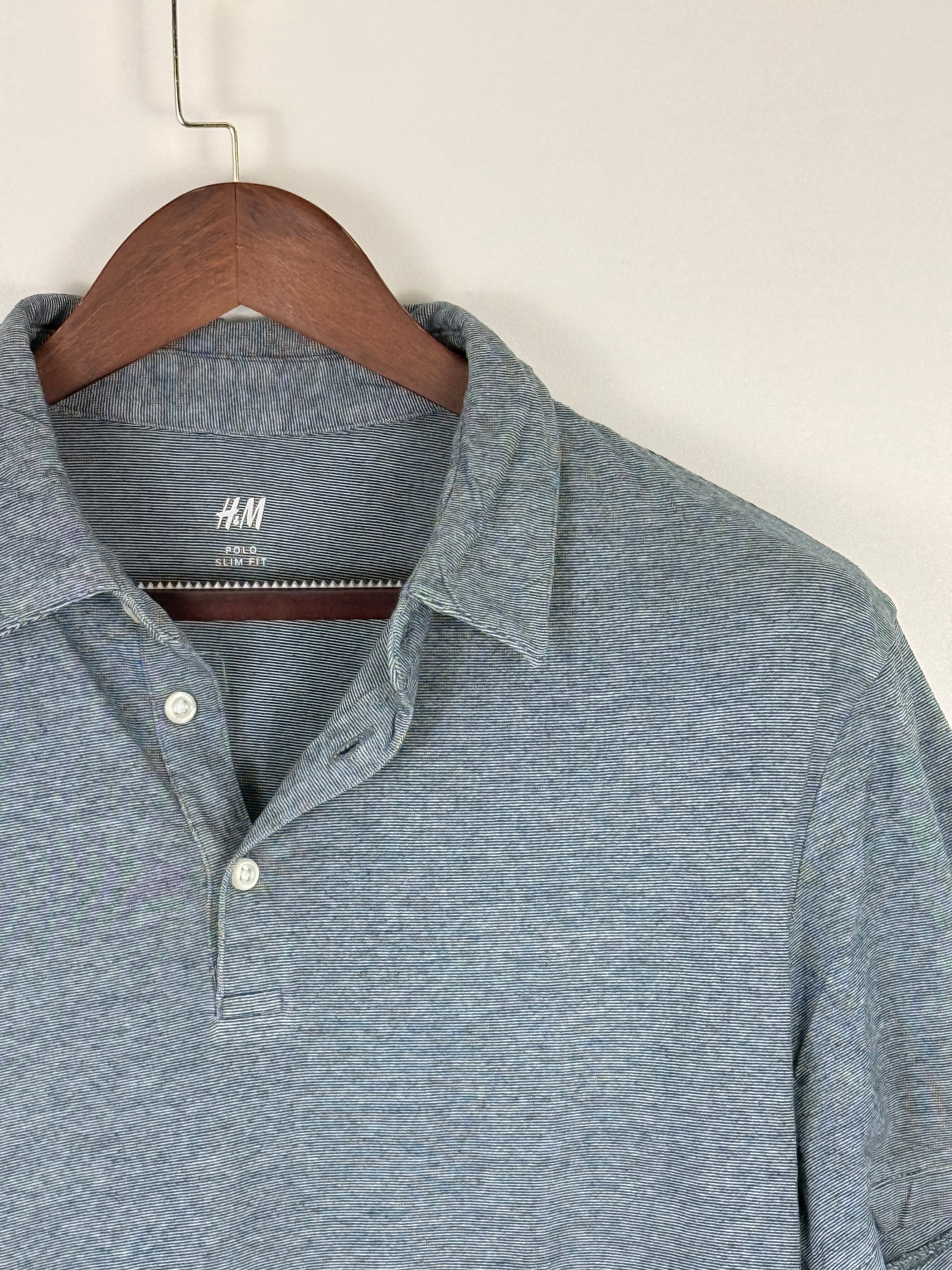 H&M Fine Stripe Polo | C:44 L:27