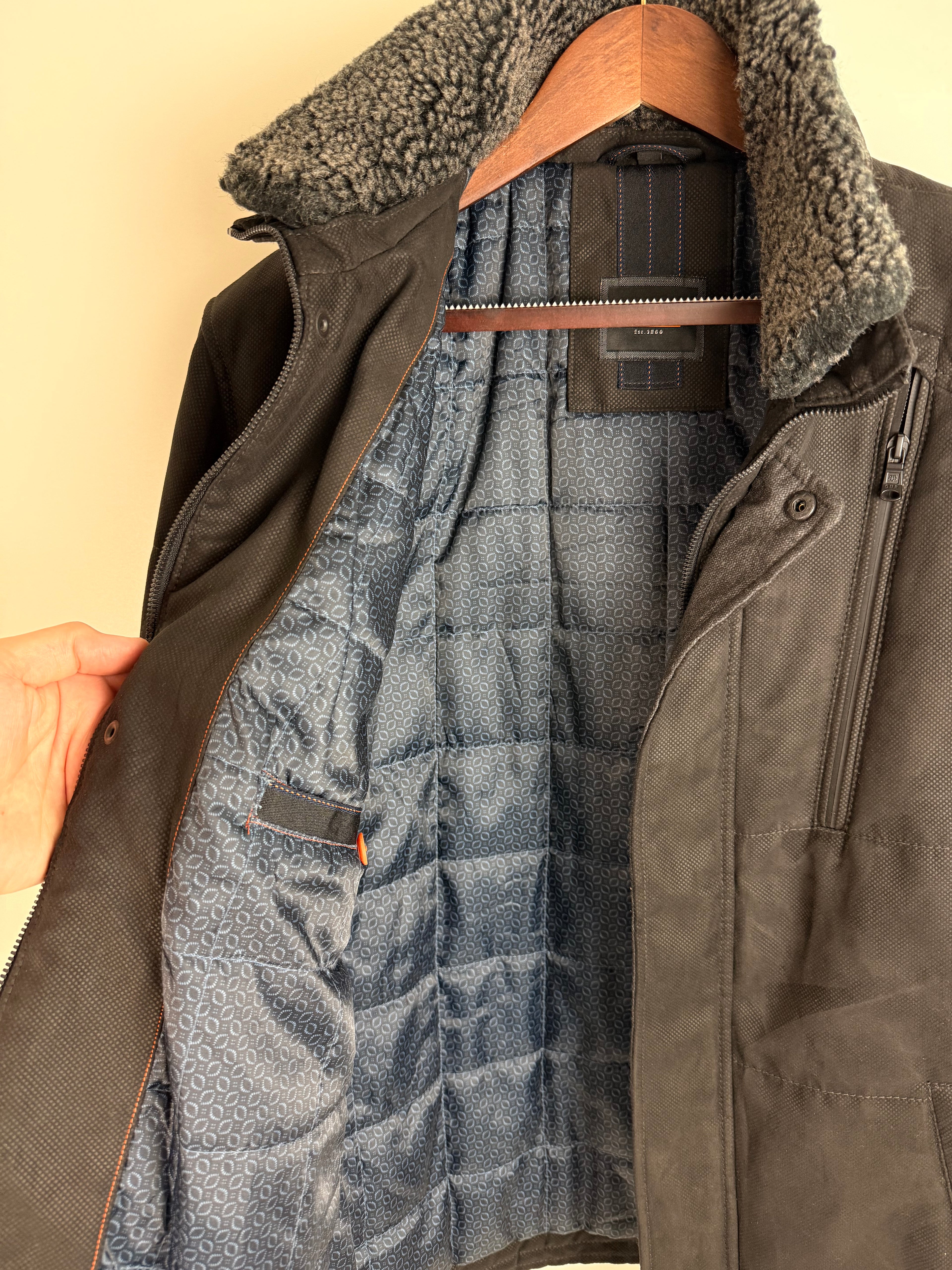 DNR sherpa Collar Heavy Jacket